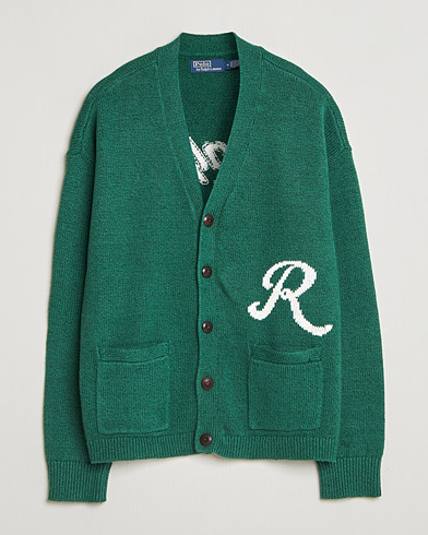 Polo Ralph Lauren Linen Blend Cardigan Bay Green – Groen