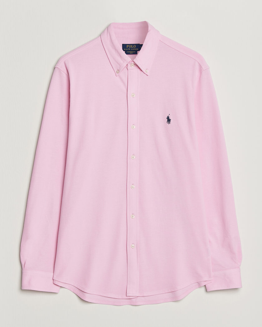 Polo Ralph Lauren Featherweight Mesh Shirt Carmel Pink – Rose