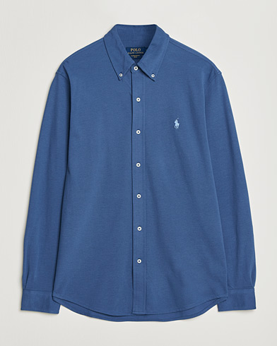 Polo Ralph Lauren Featherweight Mesh Shirt Old Royal – Bleu