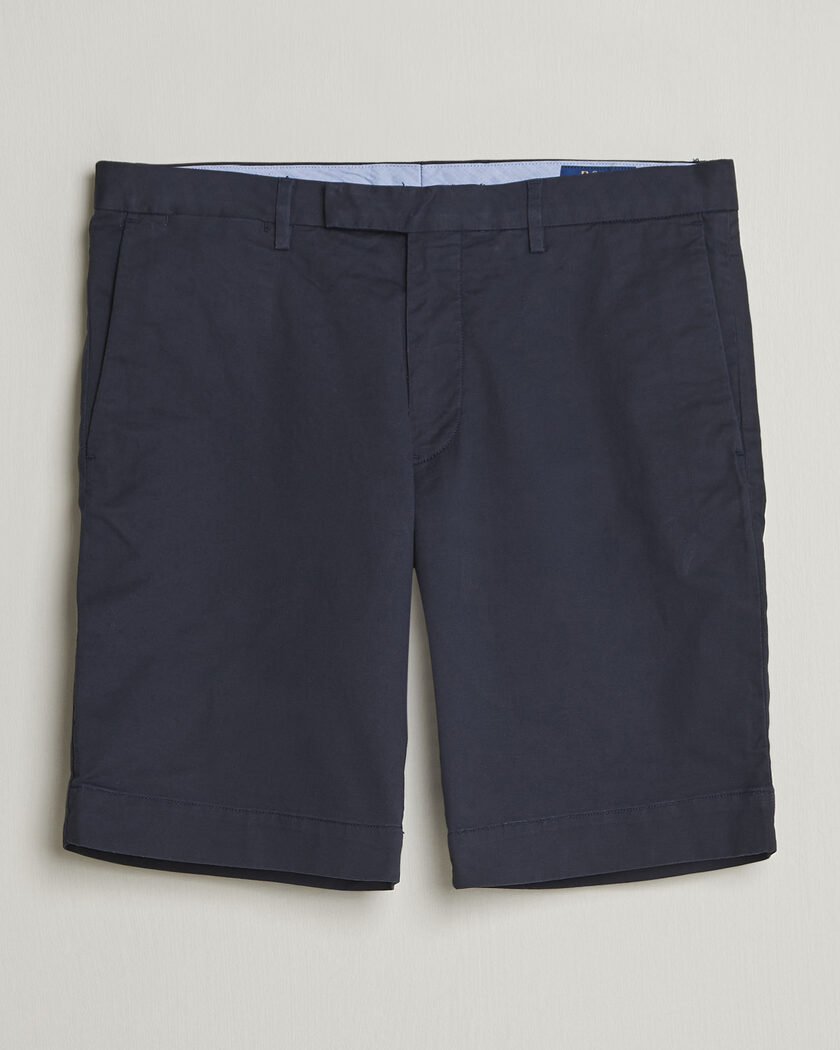 Polo Ralph Lauren Stretch Twill Shorts Aviator Navy – Blauw