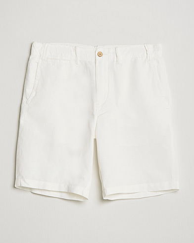 Polo Ralph Lauren Cotton/Linen Shorts Deckwash White – Wit