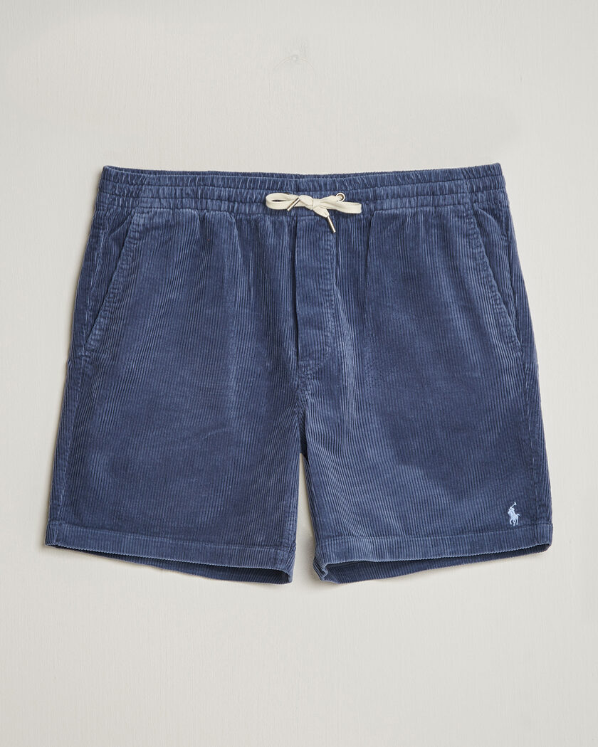 Polo Ralph Lauren Corduroy Shorts Boston Navy – Bleu