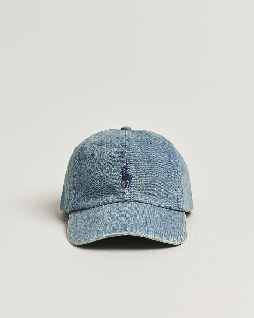 Polo Ralph Lauren Denim Cap Light Wash – Bleu