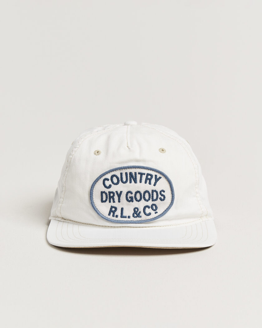 Polo Ralph Lauren Cotton Herringbone Cap White – Wit