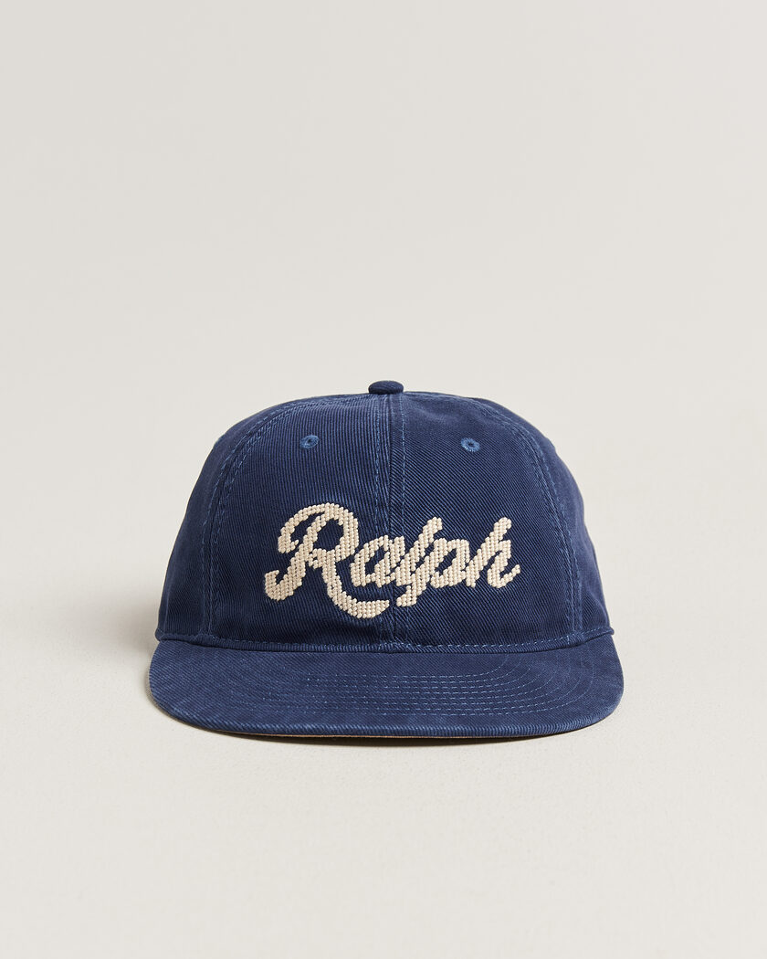 Polo Ralph Lauren Cotton Twill Logo Cap Newport Navy – Bleu