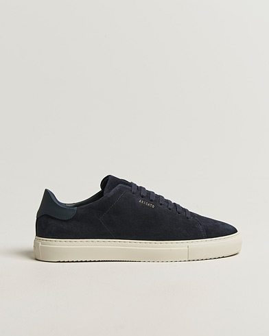 Axel Arigato Clean 90 Suede Sneaker Dark Blue – Blauw