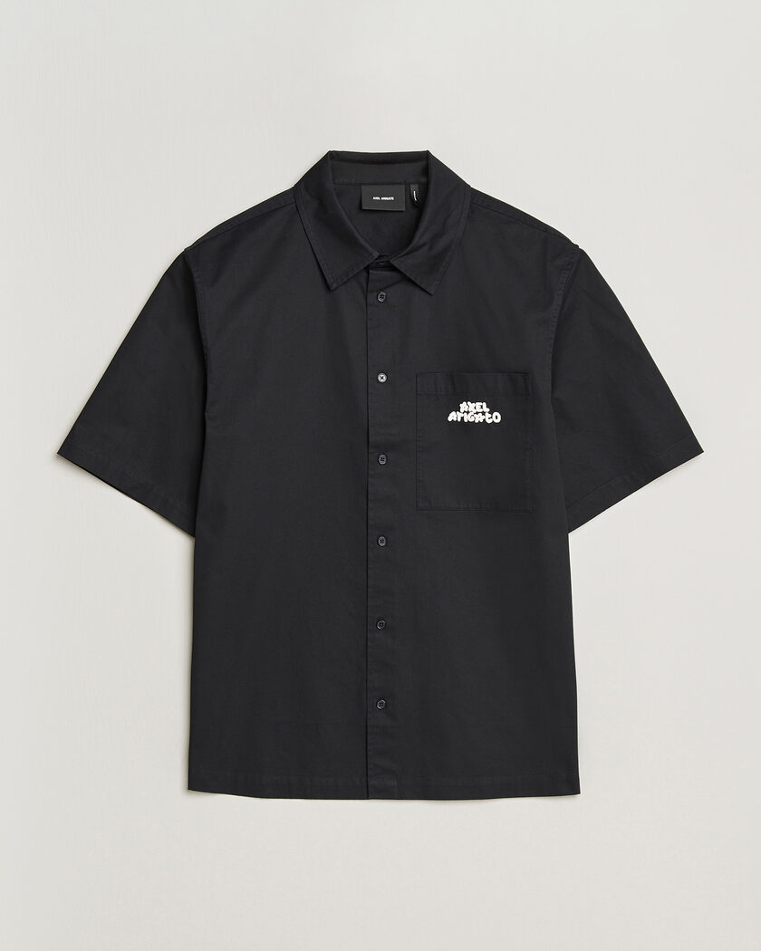 Axel Arigato Drew Short Sleeve Shirt Black – Zwart