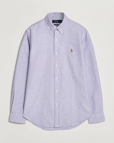 Polo Ralph Lauren Custom Fit Oxford Shirt Tissel Purple – Violet