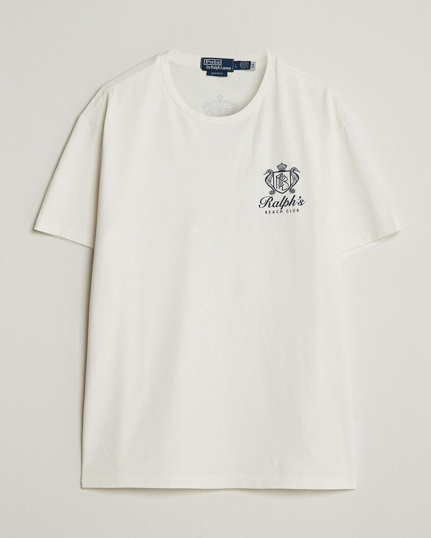 Polo Ralph Lauren Ralph's Beach Club Back Print Tee White – Wit