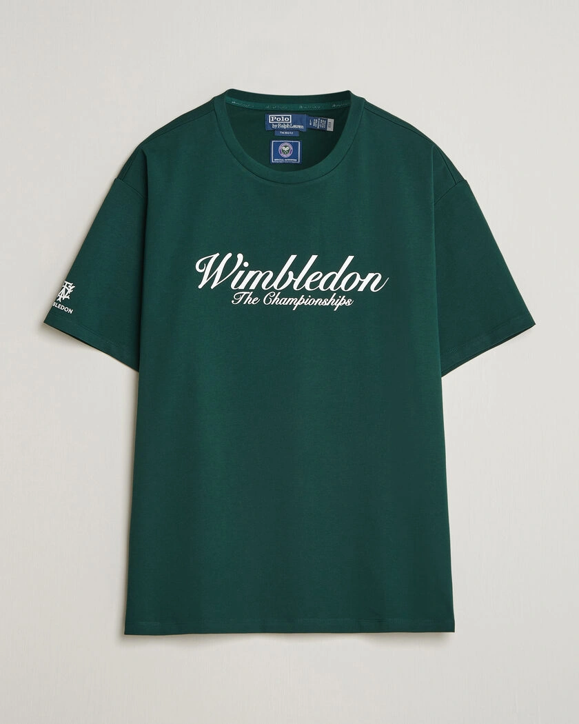Polo Ralph Lauren Wimbledon Championship Tee Moss Agate – Groen