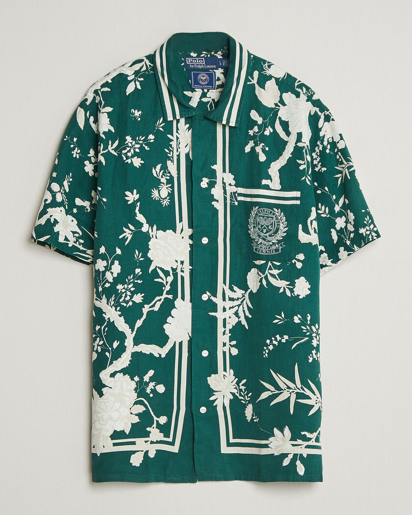 Polo Ralph Lauren Printed Short Sleeve Shirt Championship Floral – Groen