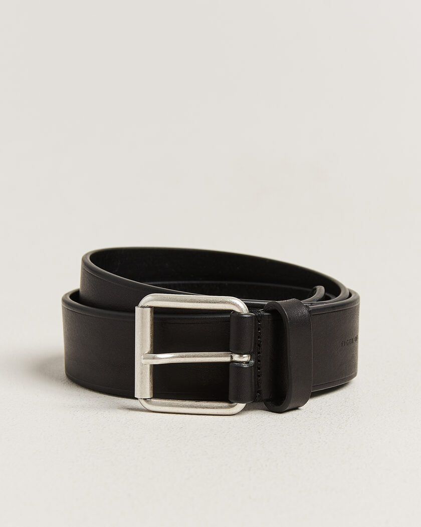 Tiger of Sweden Labori Leather Belt Black – Noir