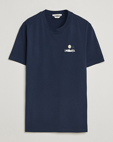Jacob Cohën Cotton Logo T-Shirt Navy – Blauw