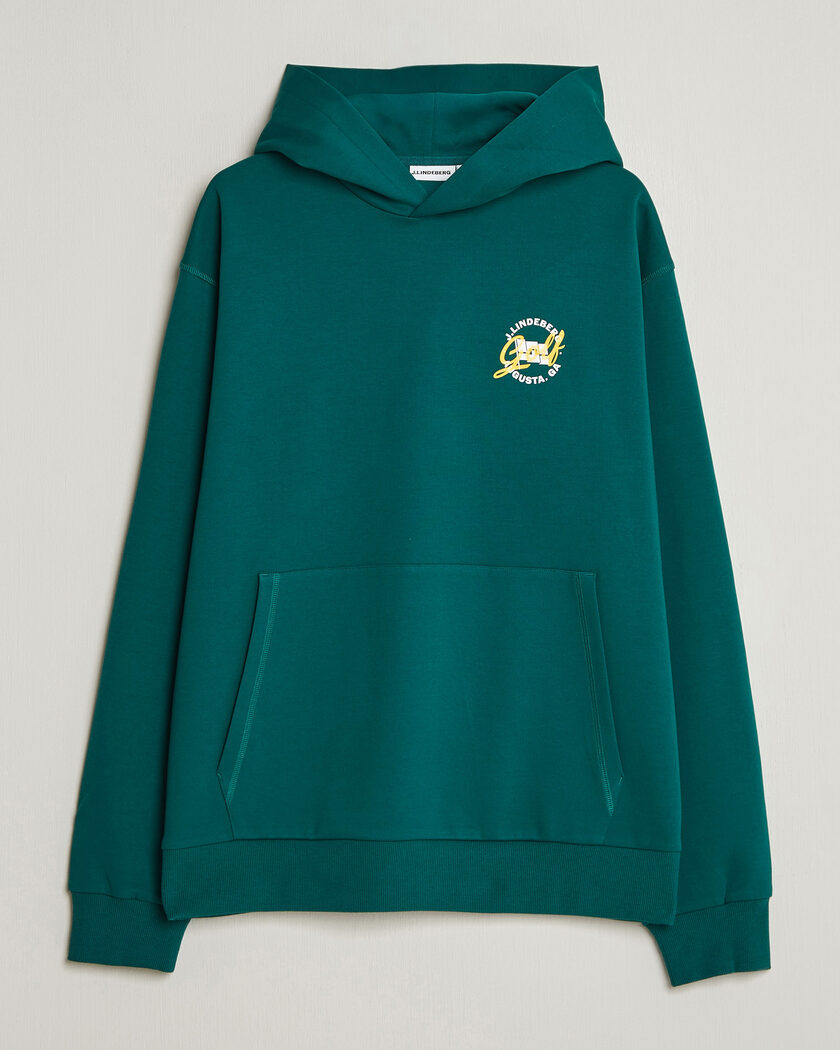 J.Lindeberg Club Masters Tour Hoodie Forest Biome – Groen