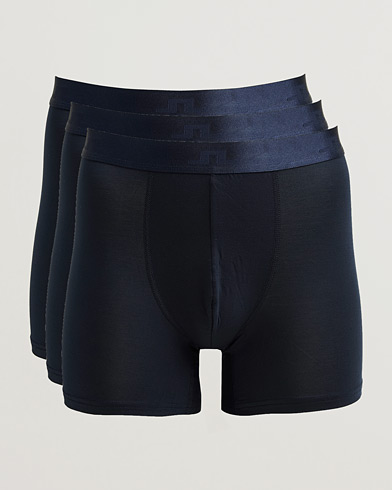 J.Lindeberg 3-Pack Bridge Lyocell Boxer JL Navy – Bleu