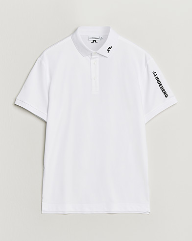 J.Lindeberg Tour Tech Polo White – Blanc