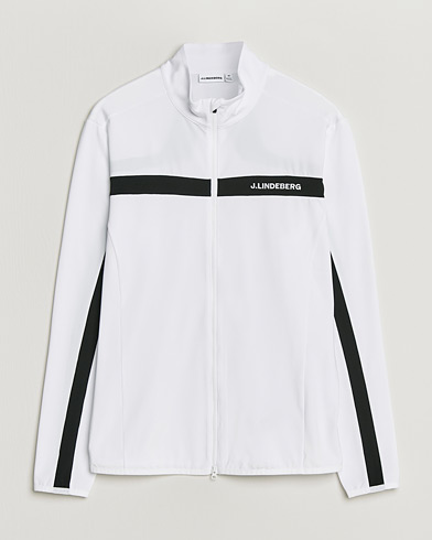 J.Lindeberg Jarvis Mid Layer Full Zip White – Blanc