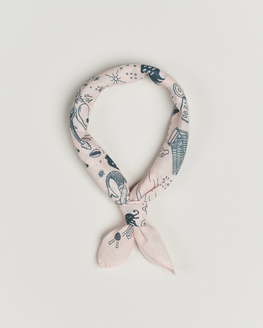 Nudie Jeans Ingrid Printed Bandana Pink – Rose