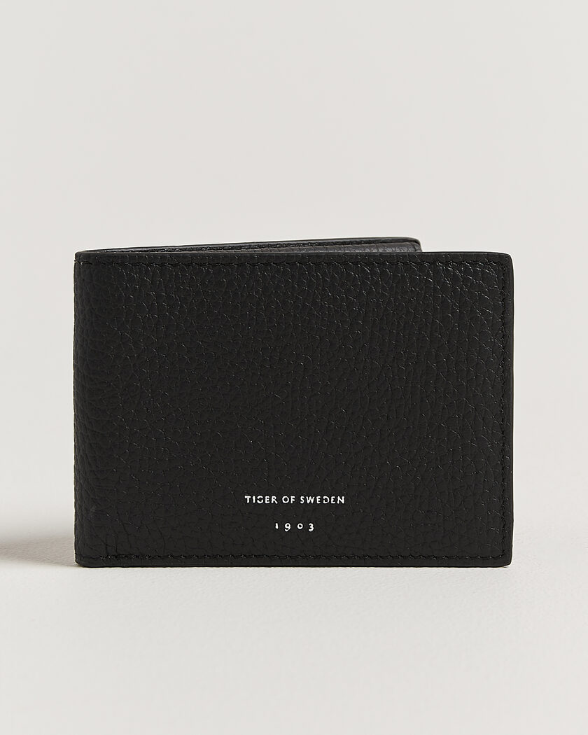 Tiger of Sweden Wivallius Leather Wallet Black – Noir