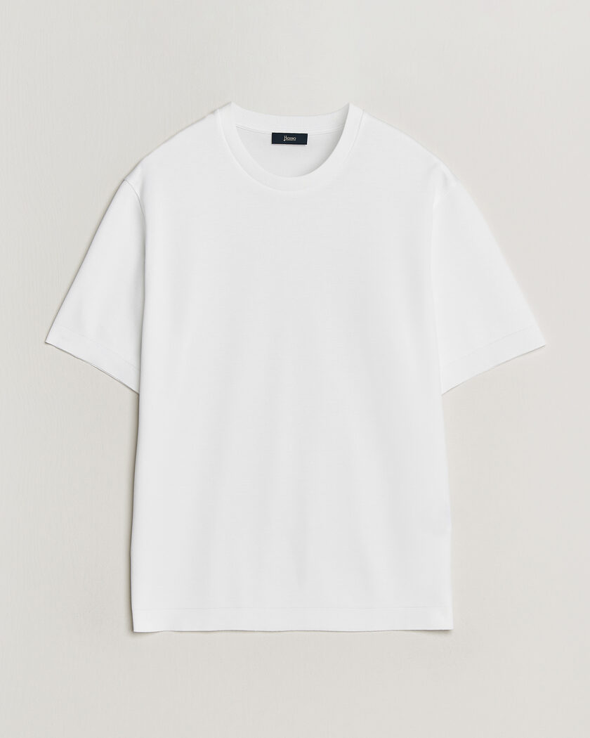 Herno Micro Piquet T-Shirt White – Blanc