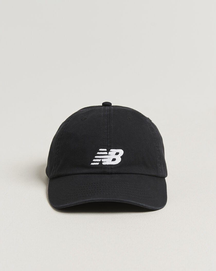New Balance 6 Panel Logo Cap Black – Zwart