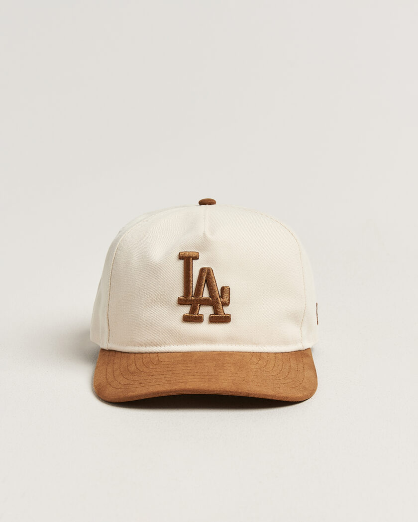 New Era 9Fifty Suede Visor Cap Los Angeles Dodgers – Blanc