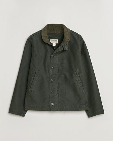 RRL Bower Deck Jacket Vintage Black – Noir