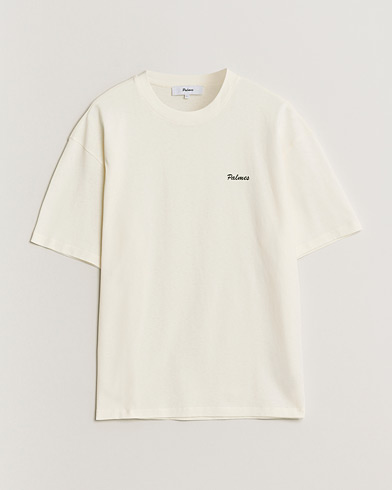 Palmes Stitch T-Shirt Off White – Wit