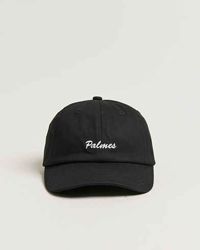Palmes Stitch 6-Panel Cap Black – Zwart