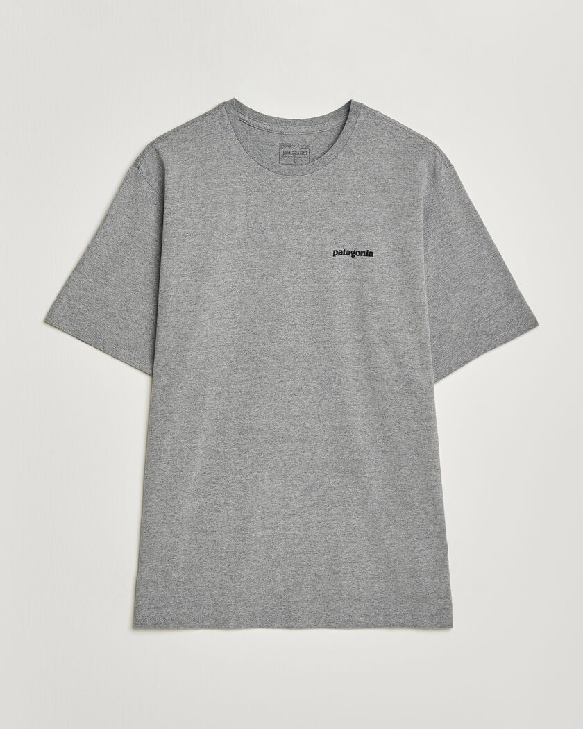 Patagonia P-6 Logo T-Shirt Gravel Heather – Gris
