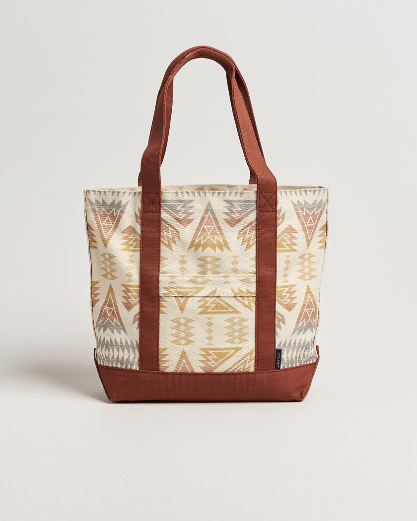 Pendleton Astoria Canvas Tote Bag Ponderosa Brick – Multicolore