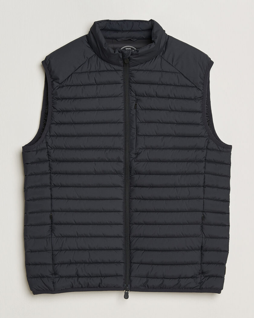 Save The Duck Dave Lightweight Padded Vest Black – Noir