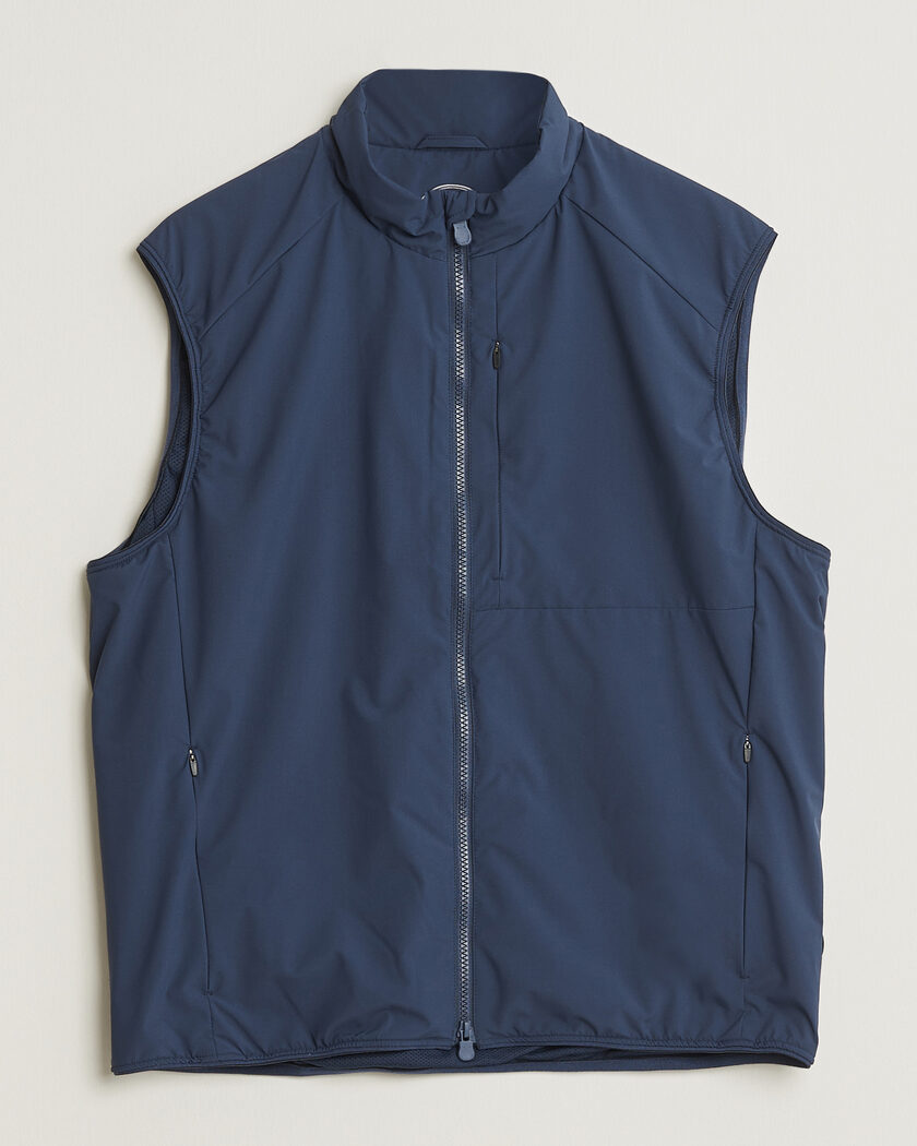 Save The Duck Joe Wind/Water Resistant Vest Navy Blue – Blauw