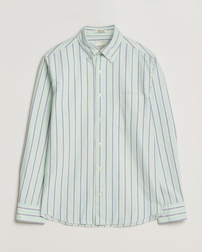 Gant Regluar Fit Archive Oxford Shirt Washed Turquoise – Vert