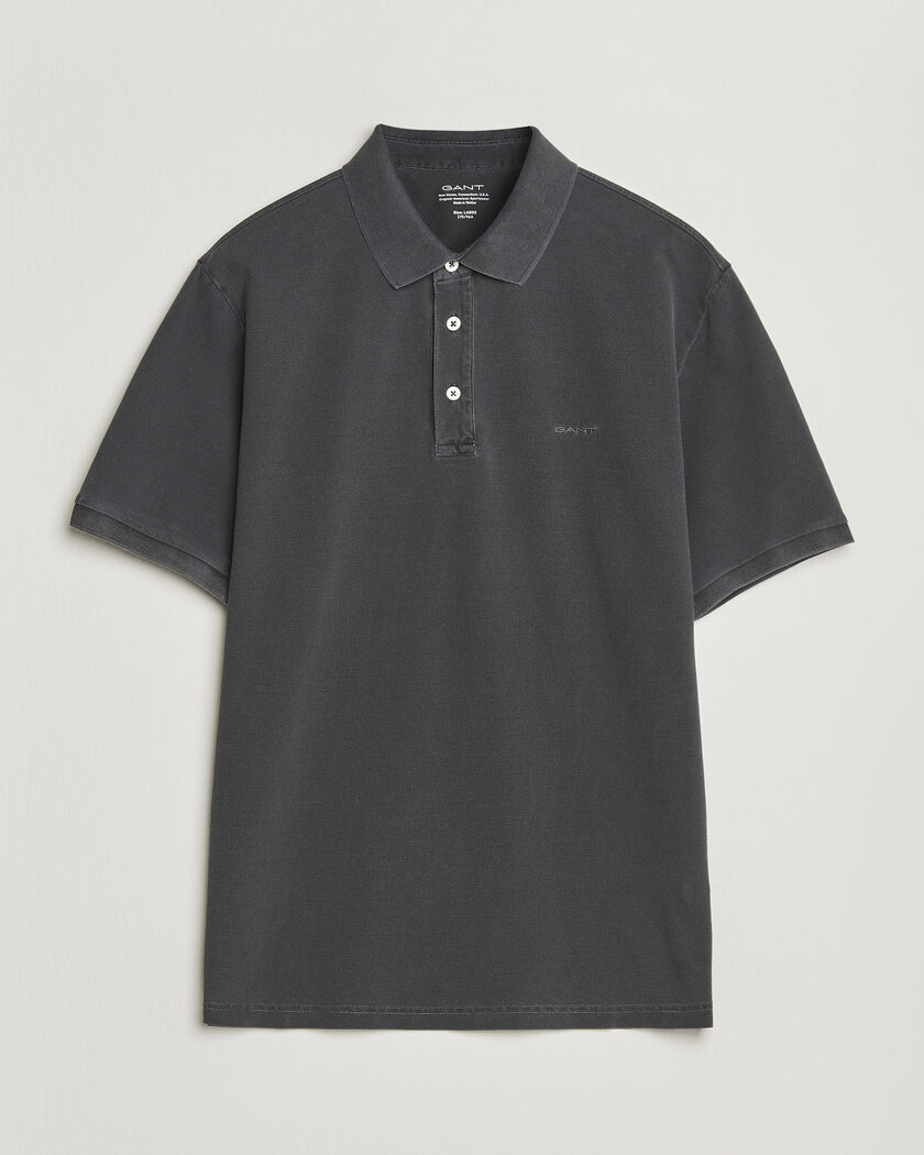 GANT Sunfaded Polo Black – Zwart