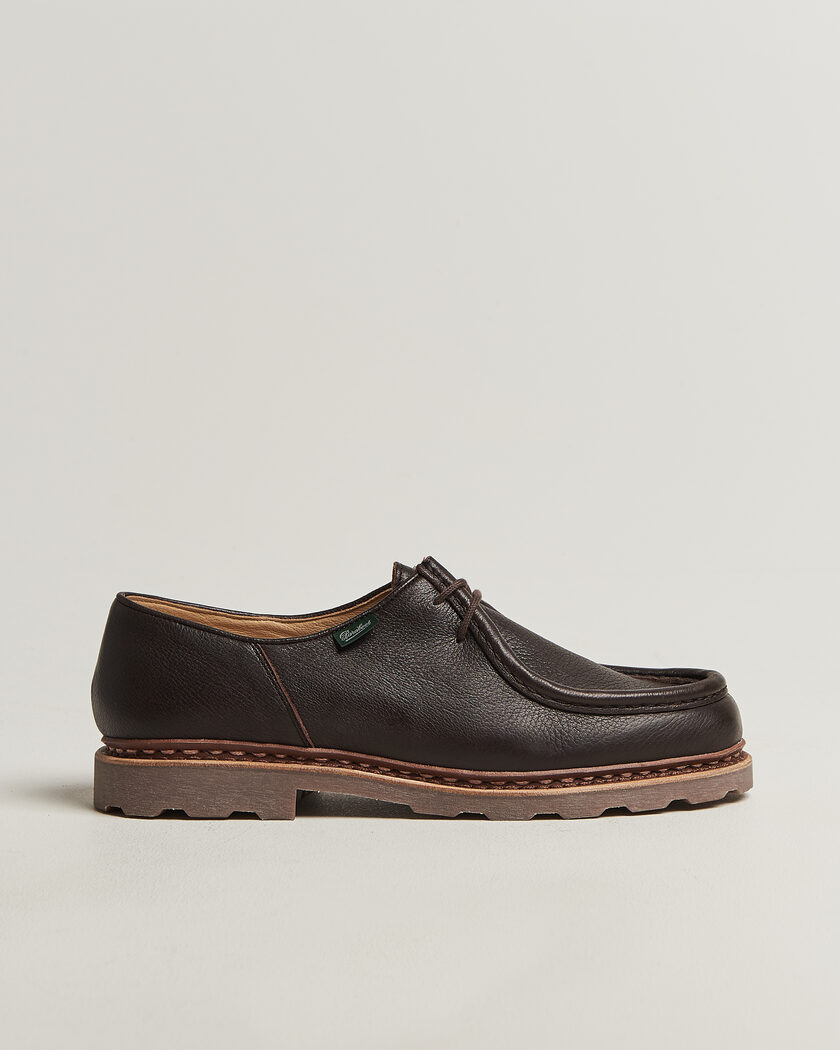 Paraboot Michael Derby Brown Deerskin – Marron
