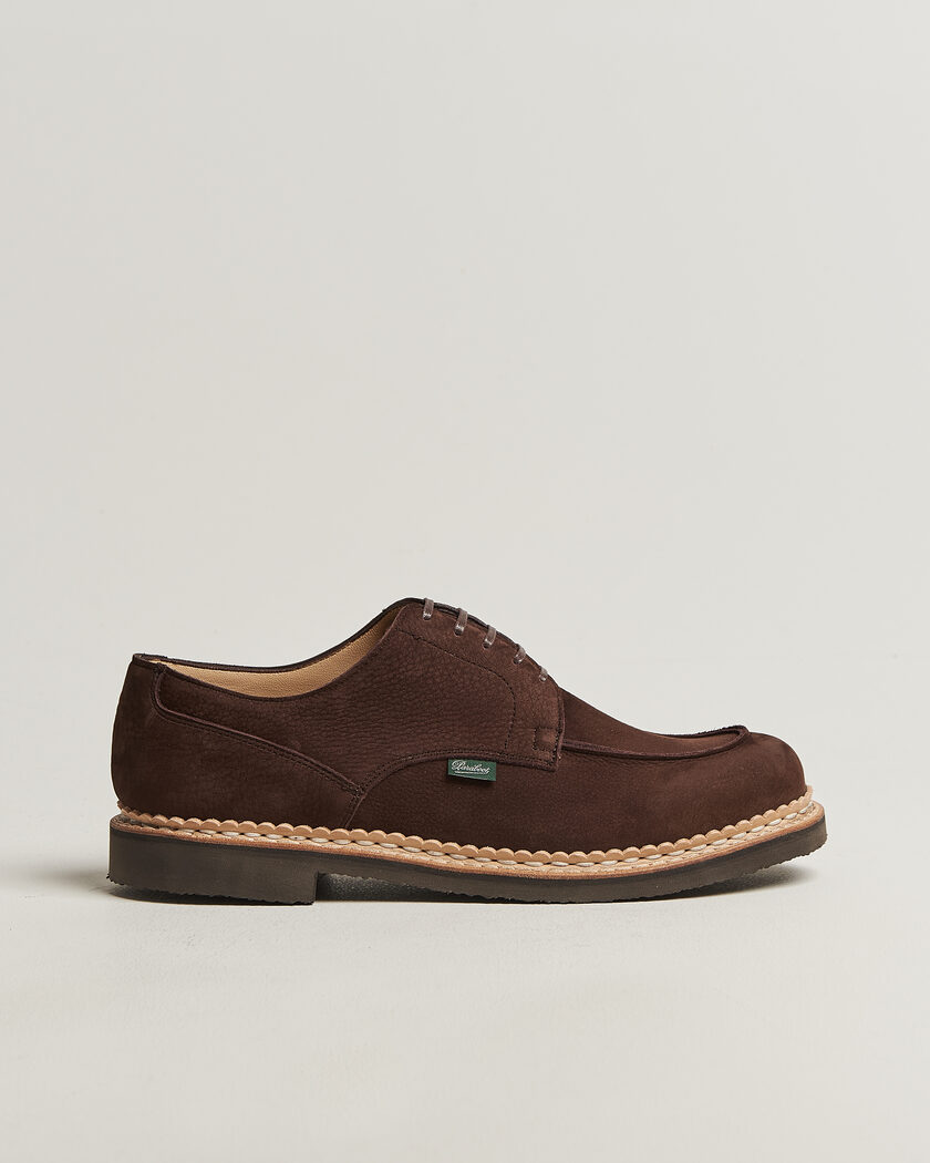 Paraboot Chambord Derby Chocolate Nubuck – Marron