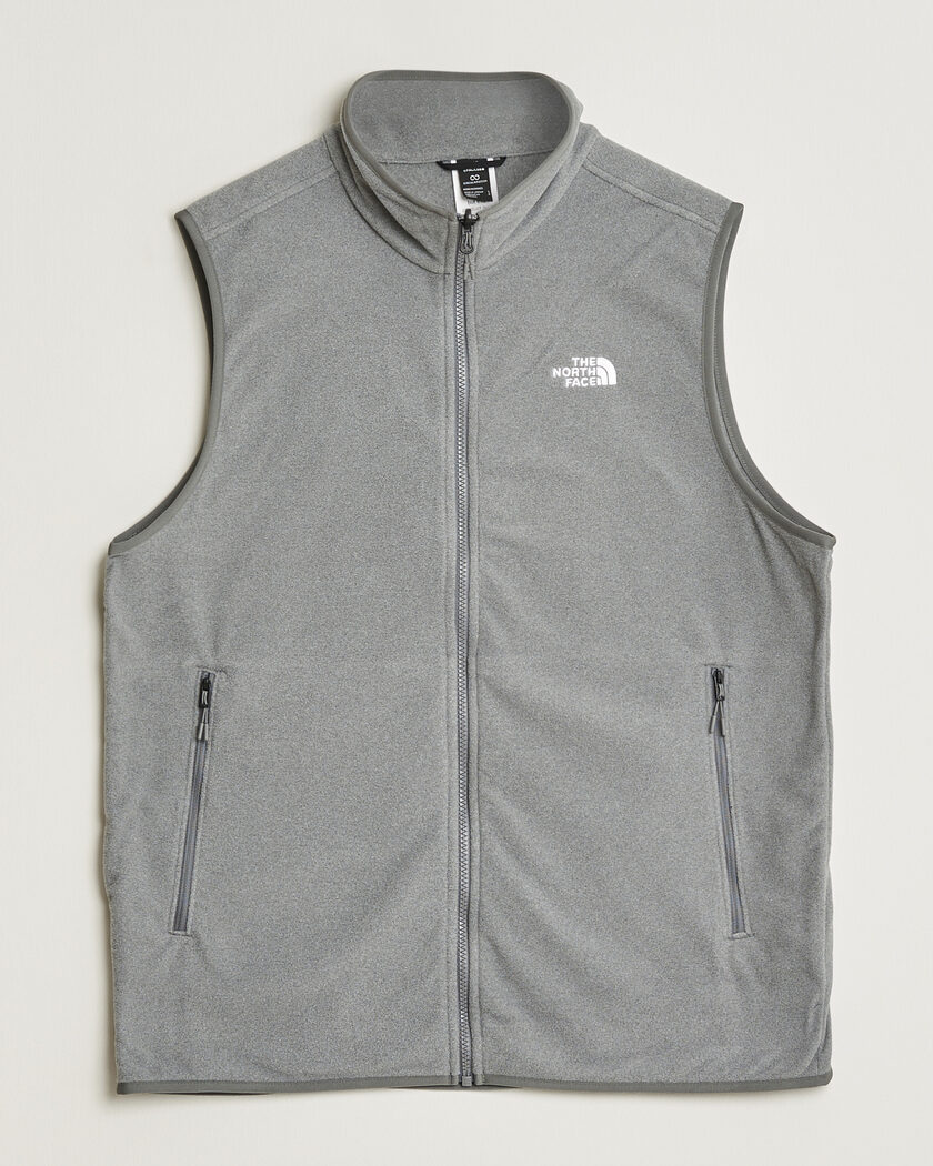 The North Face Glacier Fleece Vest Grey – Grijs