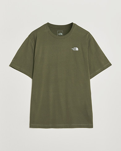 The North Face Evolution Simple Dome T-Shirt New Taupe Green – Groen