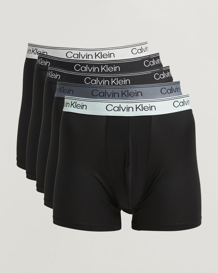 Calvin Klein 5-Pack Icon Cotton Stretch Boxer Brief Black – Meerkleurig