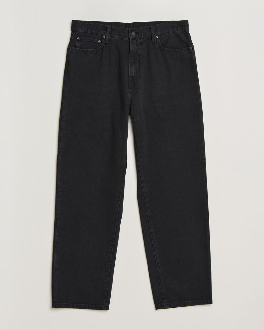 Carhartt WIP Aaron Pant Smith Denim Grey Stone Wash – Gris