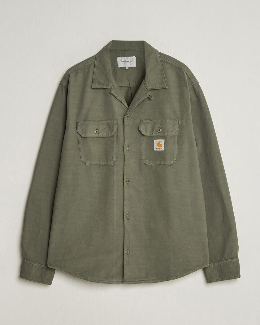 Carhartt WIP Kelsey Long Sleeve Shirt Leaf – Groen