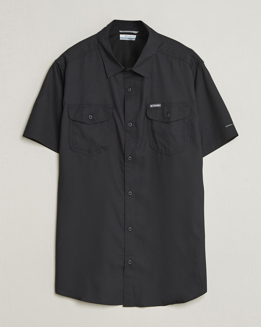 Columbia Utilizer II Short Sleeve Ripstop Shirt Black – Noir