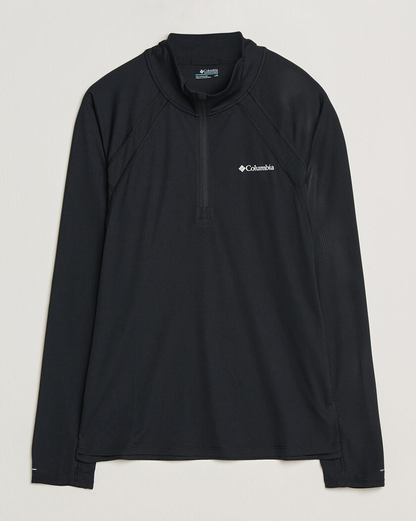 Columbia Stealth Spring Half-Zip T-Shirt Black – Noir
