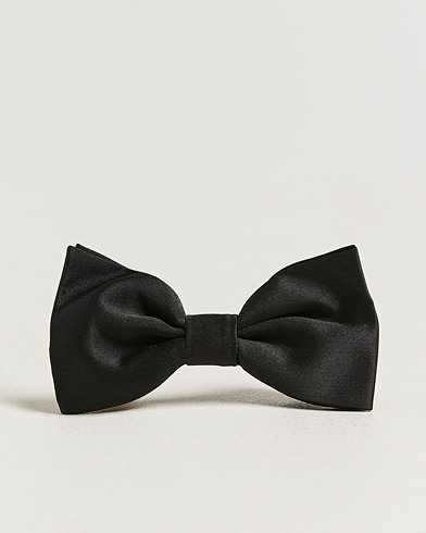Canali Silk Bow Tie Black – Noir