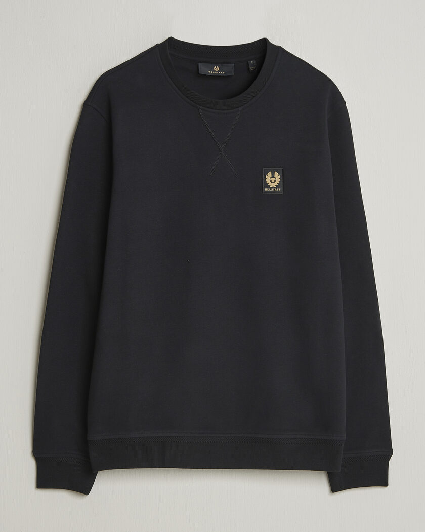 Belstaff Signature Crew Neck Sweatshirt Black – Zwart