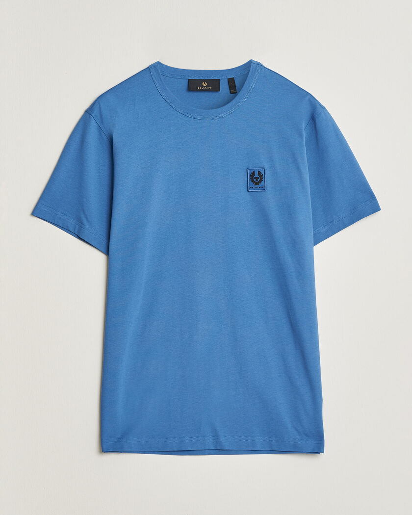 Belstaff Signature Crew Neck T-Shirt Marine Blue – Blauw