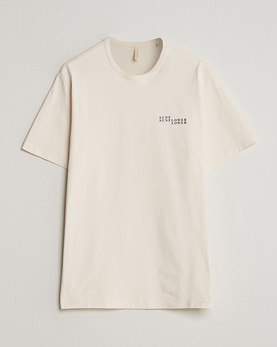 Sunflower Logo T-Shirt Off White – Wit