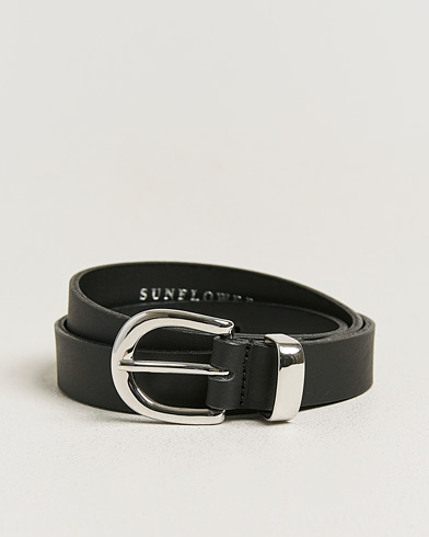 Sunflower Simple Belt Black – Zwart