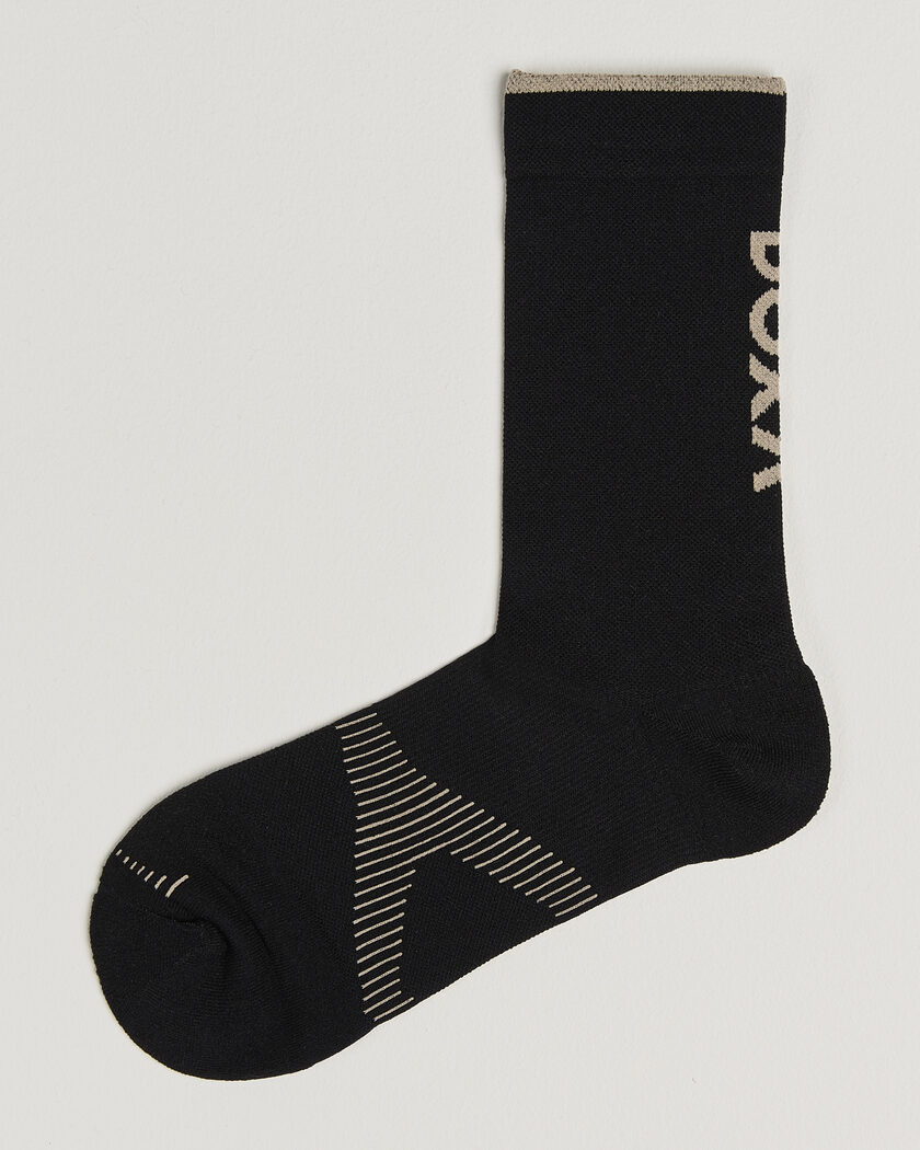 DOXA Crew Run Socks Black – Zwart